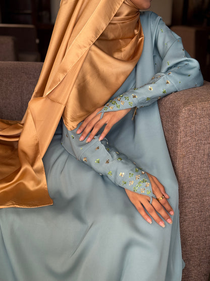 Nazneen Abaya- Delicate Hues