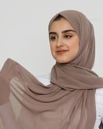 Instant Chiffon Hijab- Taupe