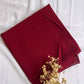 Sparkle Georgette- Maroonish Mulberry