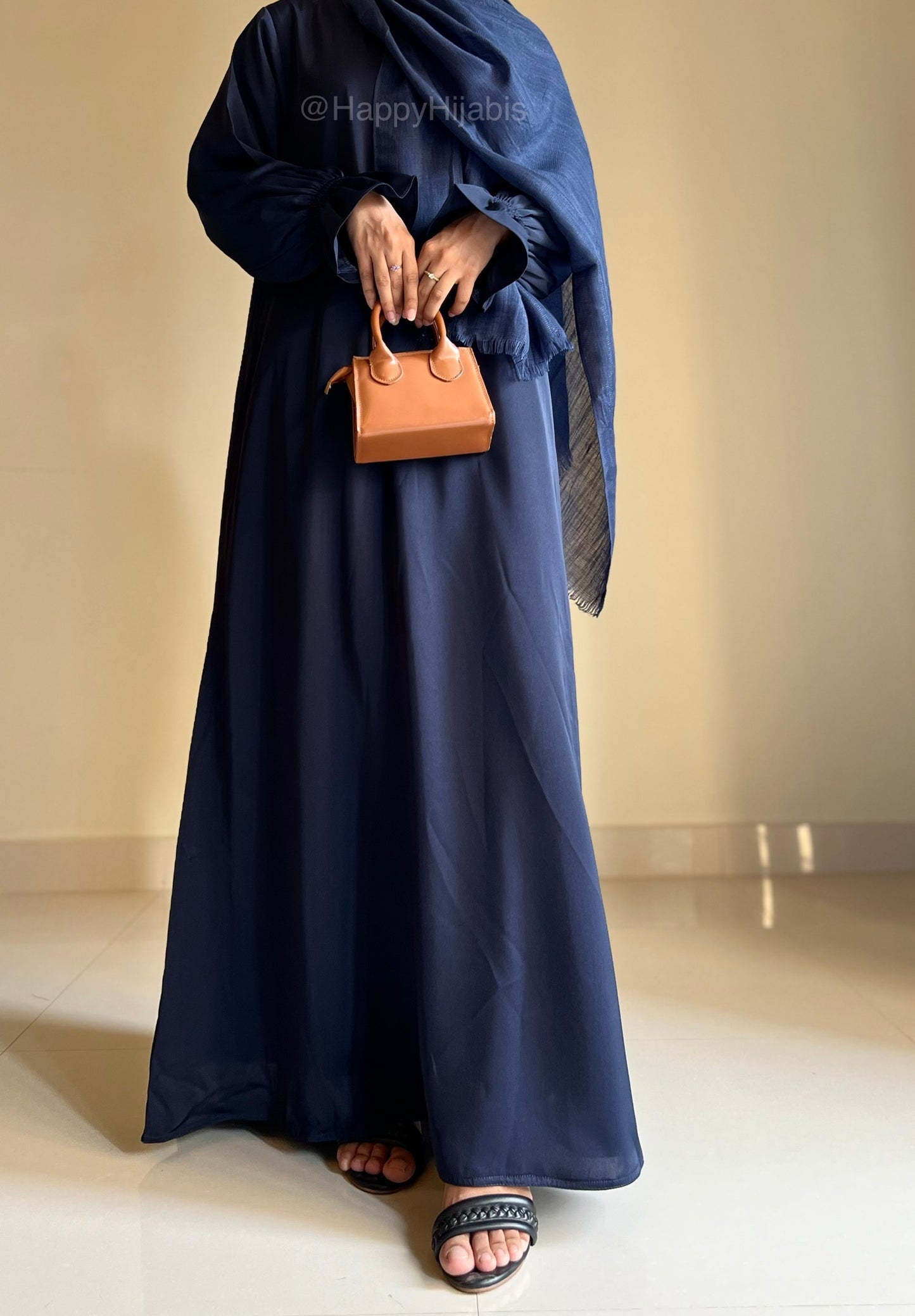 Everyday Staple Abaya- Navy Blue