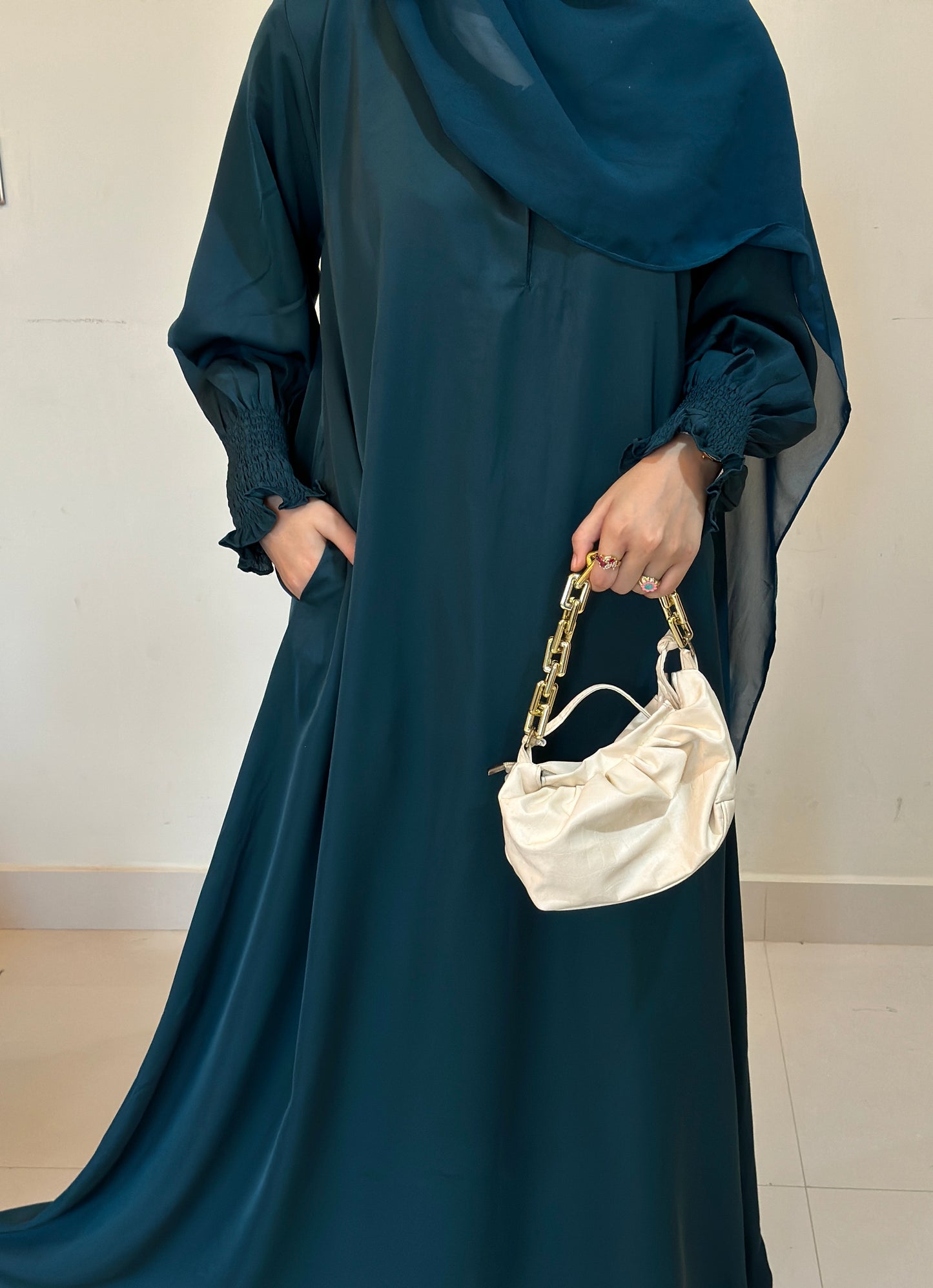 Everyday Staple Abaya- Zinc