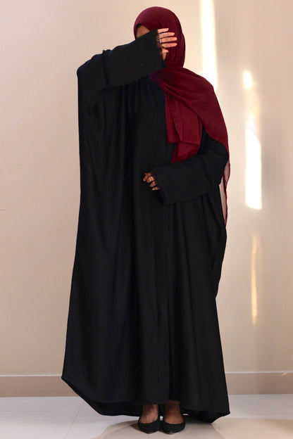 Amara Threads- Black Butterfly Abaya