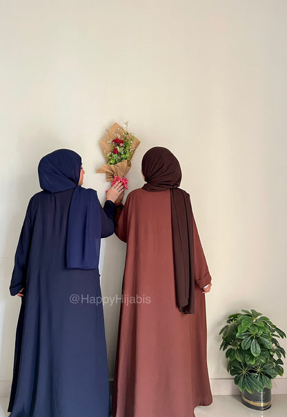 Amairah- Chocolate kimono Coat (only)