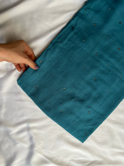 Dynamite Studded Hijabs- Teal