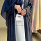 Amairah- Navy Blue kimono Coat (only)