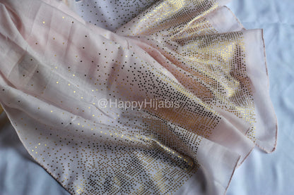 Gold-Foil Pyramids Hijabs