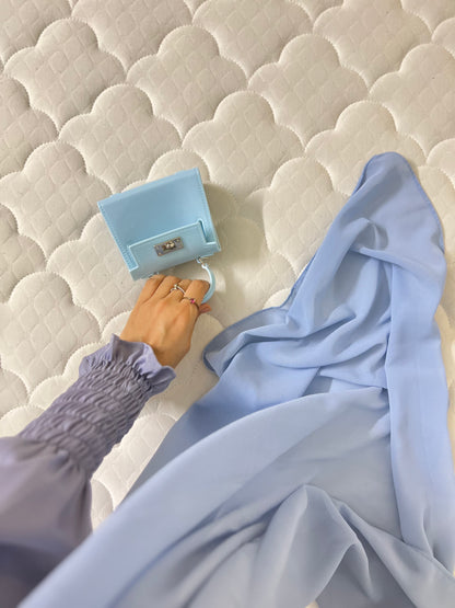 Dareen- Powder Blue Everyday staple abaya