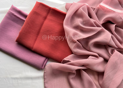 Textured Chiffon Hijabs