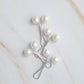 Solid Clip Pins- White