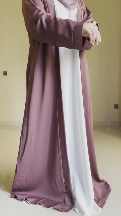 Mehru- Statement Tea Pink abaya