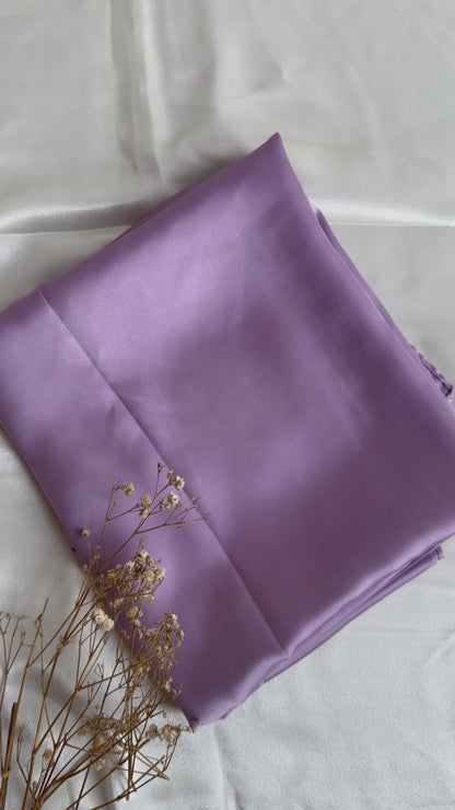 Satan Silk Hijabs- Lilac