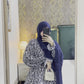 Blue Bloom- Abaya Dress