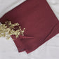 Sparkle Georgette- Maroonish Mulberry