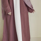 Mehru- Statement Tea Pink abaya