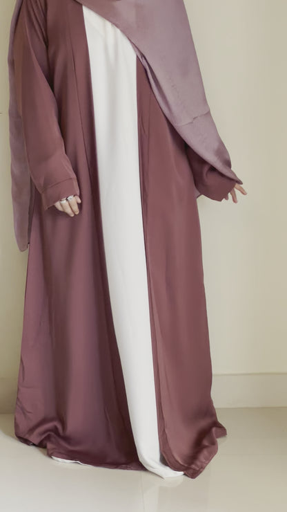 Mehru- Statement Tea Pink abaya