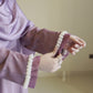 Layla-Lilac- Festive Striped Zoom Nida Abaya